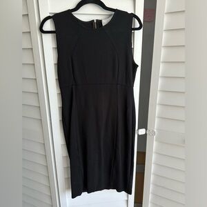 Sleeveless Black Dress by Charles Henry